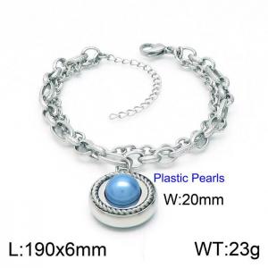 Stainless Steel Bracelet(women) - KB149337-Z