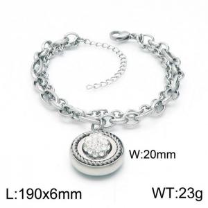 Stainless Steel Bracelet(women) - KB149338-Z