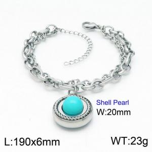 Stainless Steel Bracelet(women) - KB149339-Z