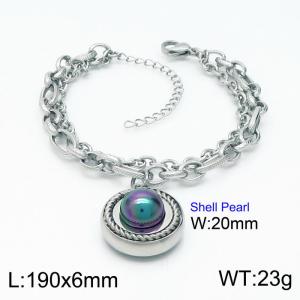 Stainless Steel Bracelet(women) - KB149341-Z