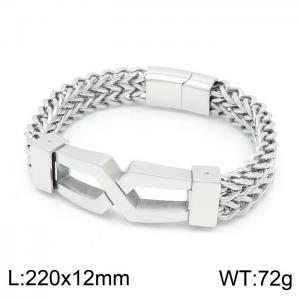 Stainless Steel Bracelet(Men) - KB149650-KFC