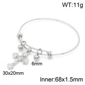 Stainless Steel Bangle - KB149669-Z