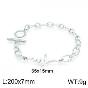 Stainless Steel Bracelet(Men) - KB149743-Z