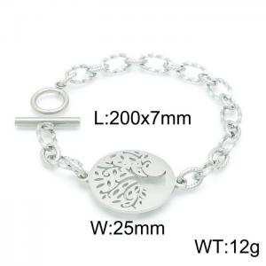 Stainless Steel Bracelet(Men) - KB149749-Z