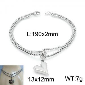 Stainless Steel Bracelet(women) - KB150569-Z