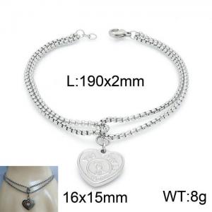 Stainless Steel Bracelet(women) - KB150571-Z