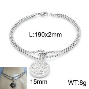 Stainless Steel Bracelet(women) - KB150577-Z