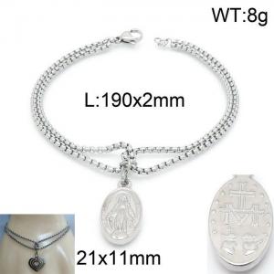 Stainless Steel Bracelet(women) - KB150578-Z