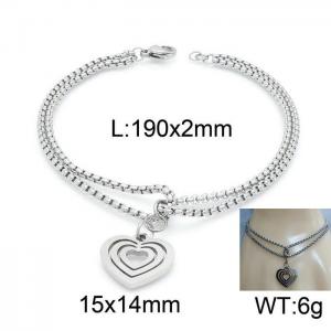 Stainless Steel Bracelet(women) - KB150586-Z