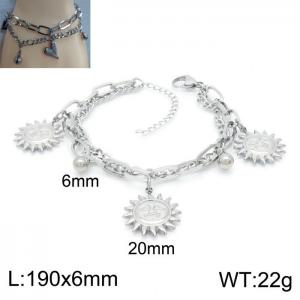 Stainless Steel Bracelet(women) - KB150593-Z