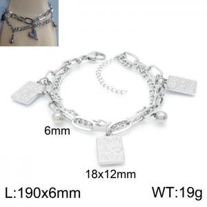 Stainless Steel Bracelet(women) - KB150600-Z