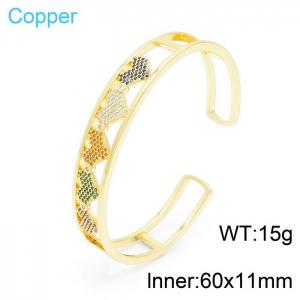 Copper Bangle - KB150738-TJG