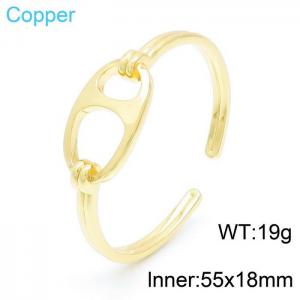 Copper Bangle - KB150751-TJG