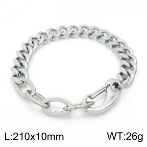 Stainless Steel Bracelet(Men) - KB151140-Z