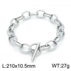 Stainless Steel Bracelet(Men) - KB151477-Z