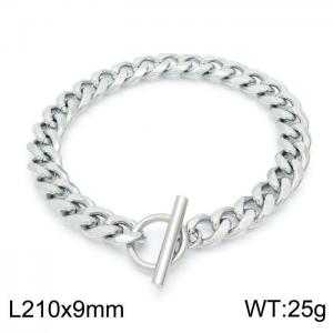 Stainless Steel Bracelet(Men) - KB151483-Z