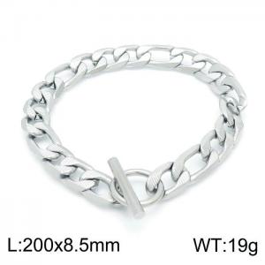 Stainless Steel Bracelet(Men) - KB151487-Z