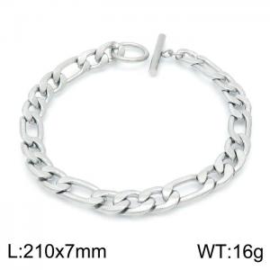 Stainless Steel Bracelet(Men) - KB151488-Z