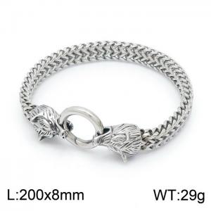 Stainless Steel Bracelet(Men) - KB151775-KFC