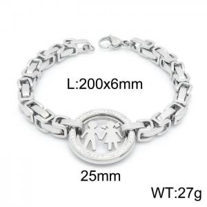 Stainless Steel Bracelet(Men) - KB151902-Z