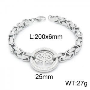 Stainless Steel Bracelet(Men) - KB151910-Z