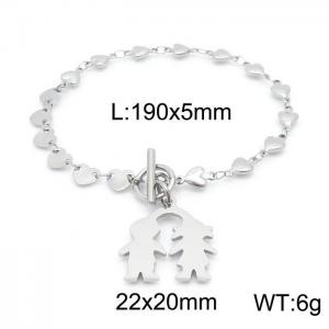 Stainless Steel Bracelet(women) - KB151913-Z