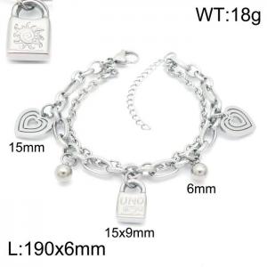 Stainless Steel Bracelet(women) - KB151948-Z