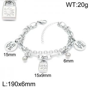 Stainless Steel Bracelet(women) - KB151950-Z