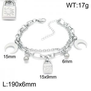 Stainless Steel Bracelet(women) - KB151954-Z