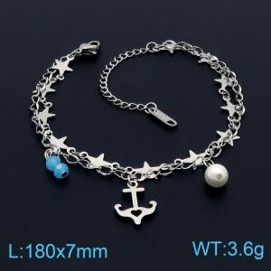 Stainless Steel Bracelet(women) - KB151960-DL