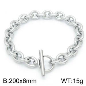 Stainless Steel Bracelet(Men) - KB152059-Z