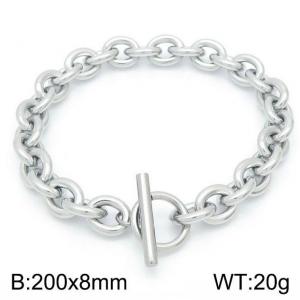 Stainless Steel Bracelet(Men) - KB152060-Z