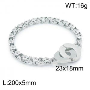 Stainless Steel Bracelet(Men) - KB152200-Z