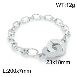 Stainless Steel Bracelet(Men) - KB152204-Z