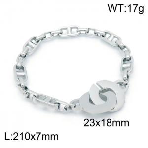 Stainless Steel Bracelet(Men) - KB152211-Z