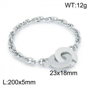 Stainless Steel Bracelet(Men) - KB152217-Z