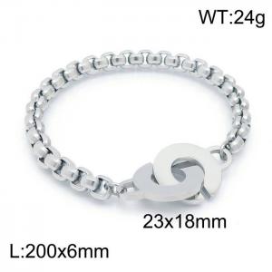 Stainless Steel Bracelet(Men) - KB152229-Z