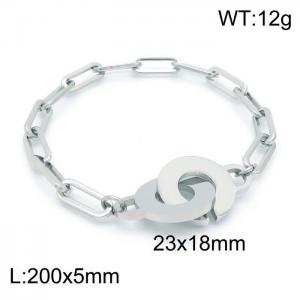 Stainless Steel Bracelet(Men) - KB152231-Z