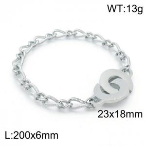 Stainless Steel Bracelet(Men) - KB152235-Z