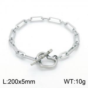 Stainless Steel Bracelet(Men) - KB152241-Z