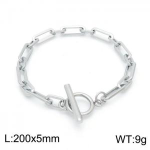 Stainless Steel Bracelet(Men) - KB152243-Z