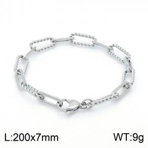 Stainless Steel Bracelet(Men) - KB152249-Z