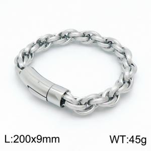 Stainless Steel Bracelet(Men) - KB152637-KFC