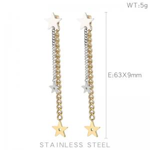 Stainless Steel Earring - KB152688-WGML