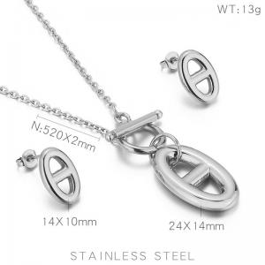 SS Jewelry Set(Most Women) - KB152691-WGML