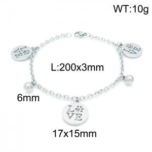 Stainless Steel Bracelet(women) - KB152746-Z