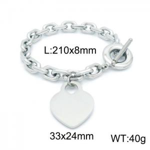 Stainless Steel Bracelet(Men) - KB152754-Z