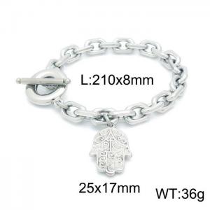 Stainless Steel Bracelet(Men) - KB152764-Z