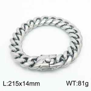 Stainless Steel Bracelet(Men) - KB153144-KFC
