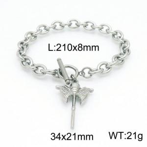 Stainless Steel Bracelet(Men) - KB153336-Z